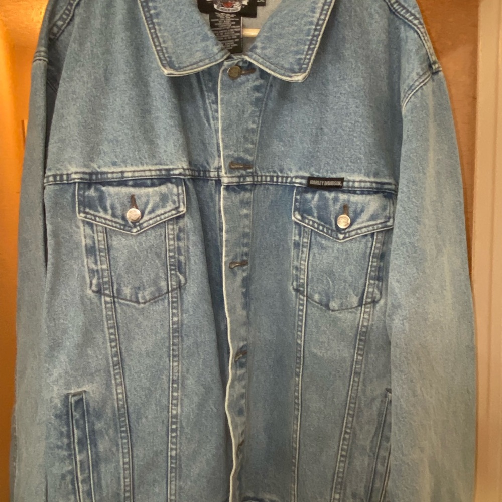 Harley Davidson Jean jacket 2xl